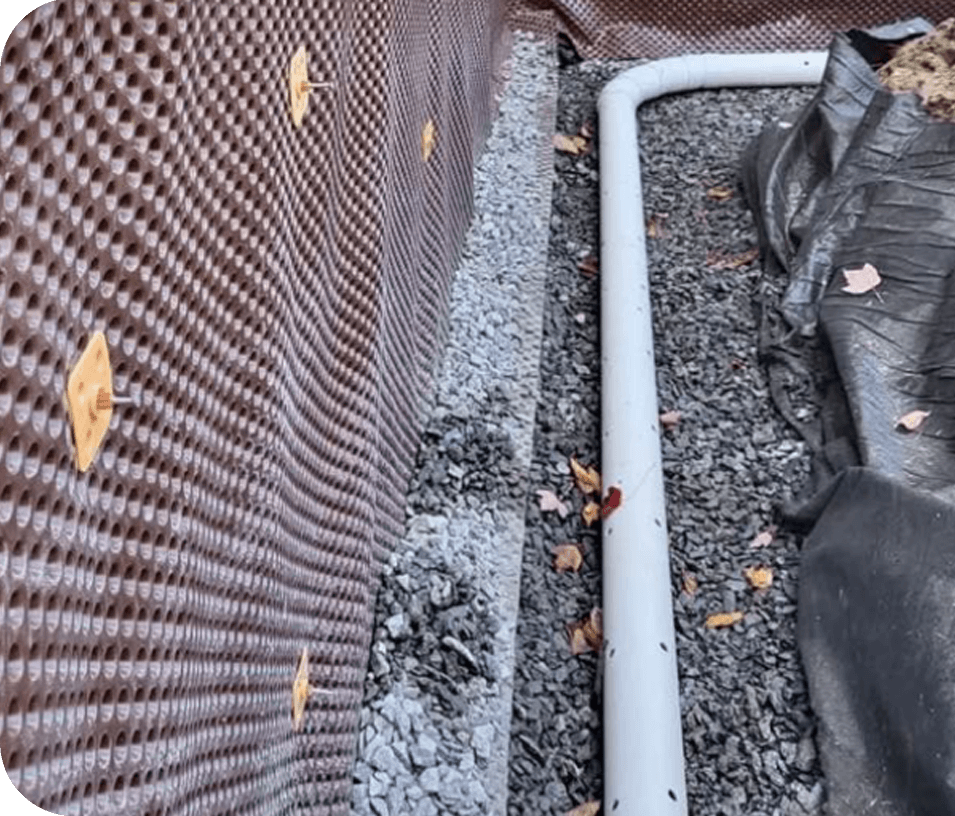 French drain repair and replacement