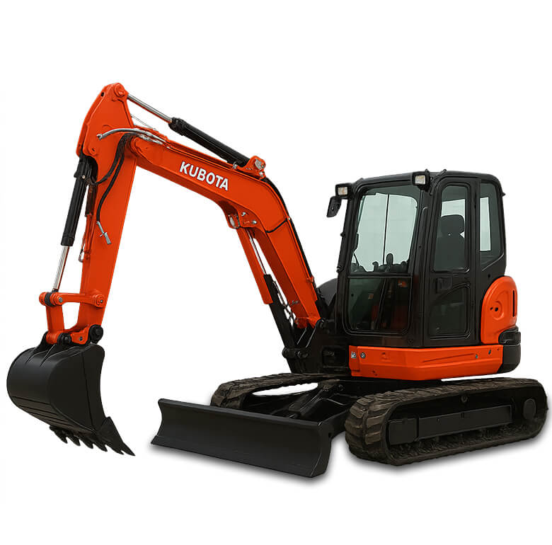 track loader for excavation